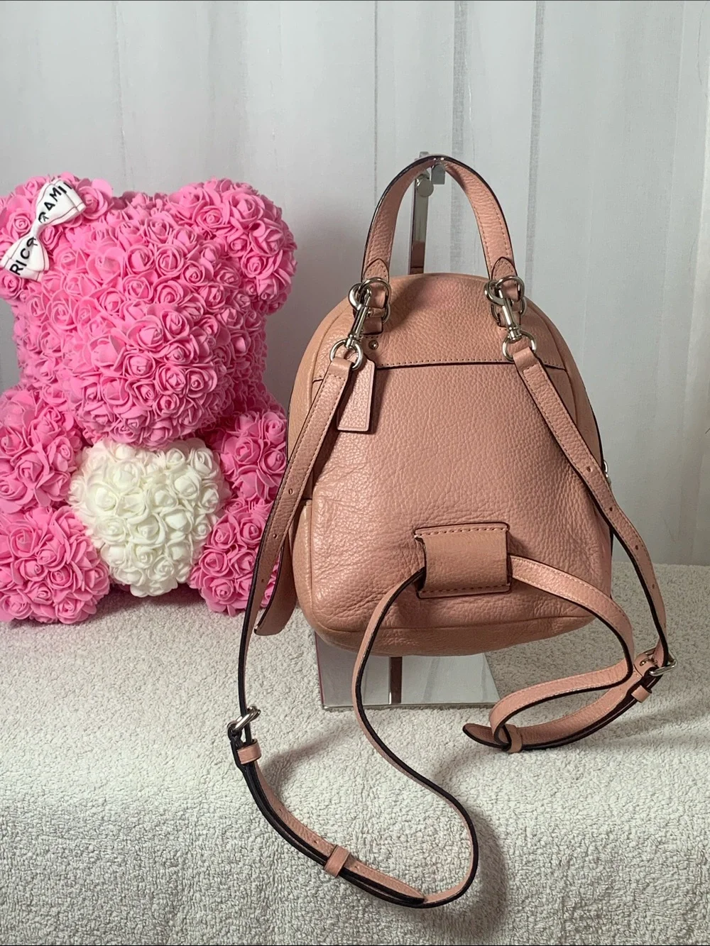 GUC Coach Pink Mini Backpack